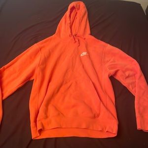 Men’s Small Orange/Pinkish Nike Hoodie